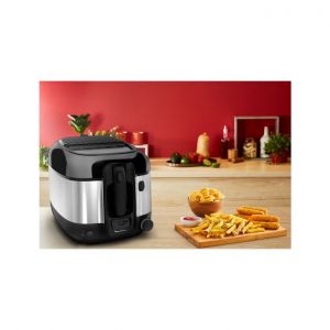 FRITEUSE MOULINEX SUPER UNO 1.5KG INOX/NOIR 